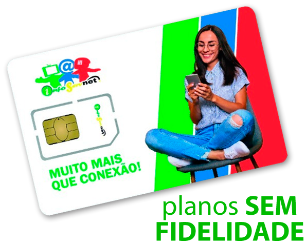 Cartão plano celular